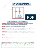 Análisis volumétrico: Conceptos básicos de valoración