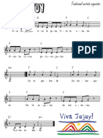 Partitura - Viva Jujuy 2017 Am