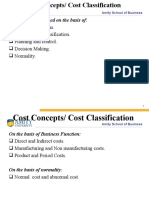 Cost Class If Cation