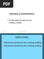 6.1 Mematuhi Peraturan Dan Undang-Undang