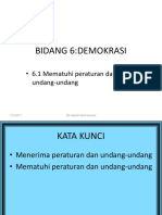 6.1 Mematuhi Peraturan Dan Undang-Undang