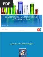 Reciclaje de Vidrio