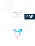 cultural immersion transgender paper