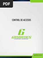 Manual de Control de Accesos en Seguridad | PDF | Vigilancia | Policía