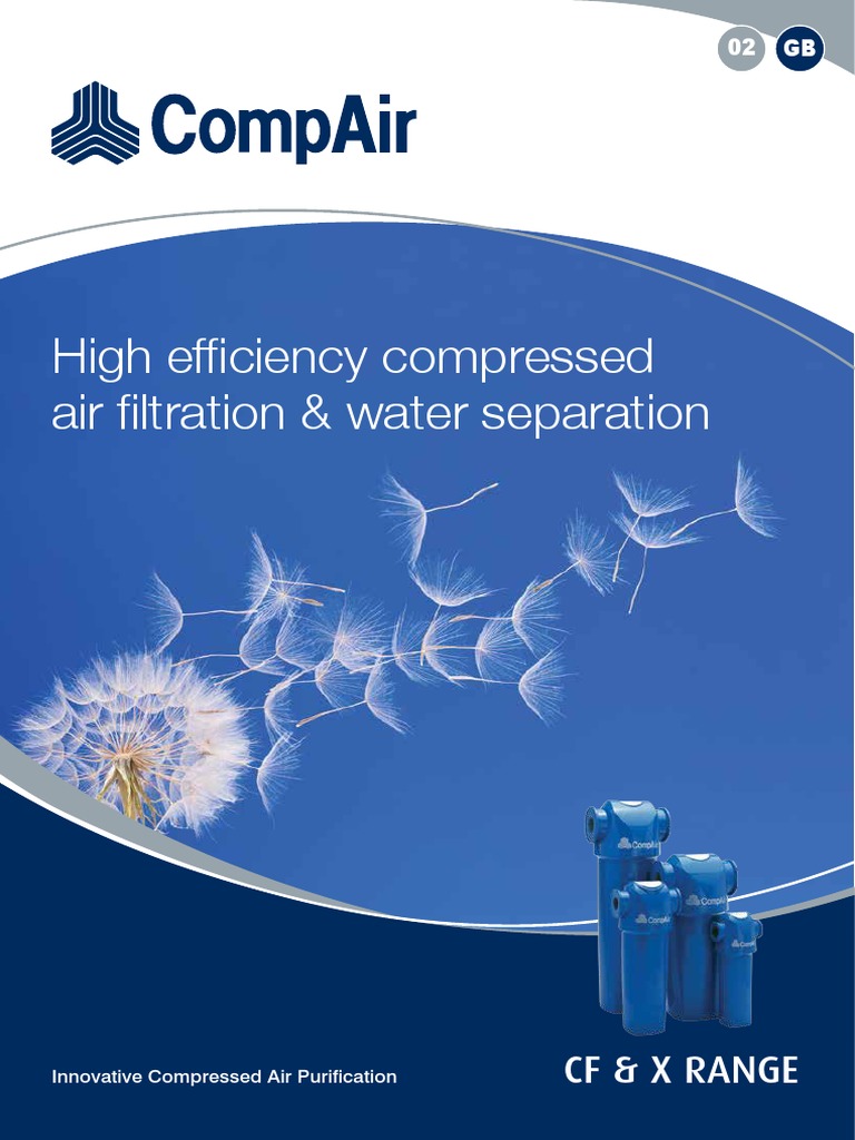 27 6 14 16229 Compair Filters Brochure 02 Uk V2 | PDF | Filtration ...