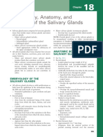 CH 18 Embryology, Anatomy, and Histology of The Salivary Glands