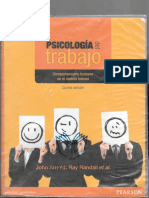 Psicologia Del Trabajo - Jhon Arnold, Ray Randall Et Al - Baja