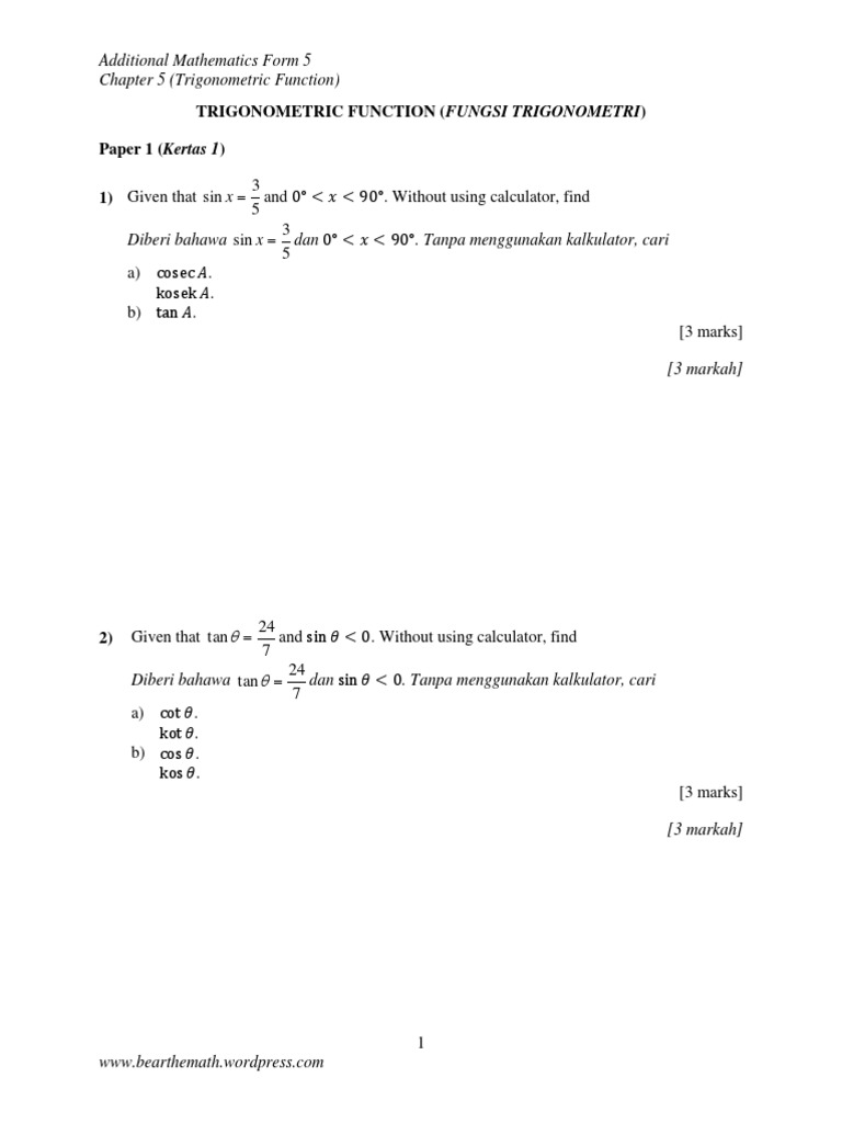 Chapter 16 Pdf Sinus Fungsi Trigonometri