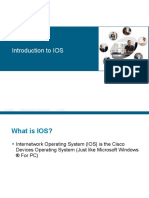 16- Introduction to Cisco IOS 15