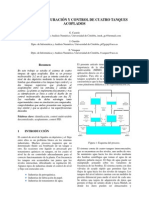 Ajuste, Configuración Y Control de Cuatro Tanques Acoplados: Resumen