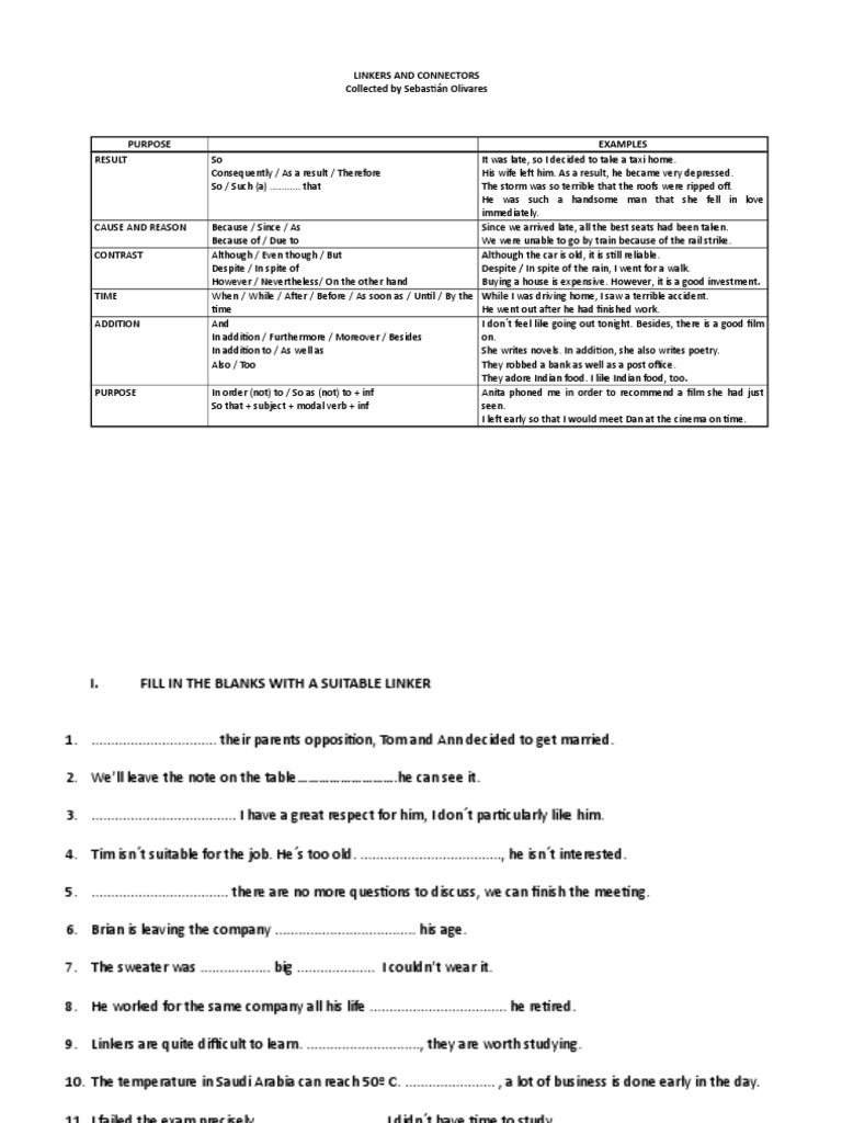 Linkers and Connectors An Essential Guide PDF