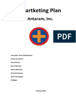 Antaram, Inc.: Martketing Plan