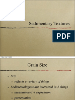 Sedimentary Textures: Friday, June 12, 2009