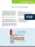 Efterisolering Af Terrændæk - Oppefra