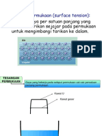 Kapilaritas Tegangan Permukaan Dan Viskositas