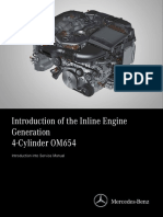 Introduction of The Mercedes OM654 Engine