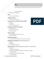 RM 2011 User Checklist