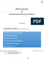 Port Layouts: Sedimentation-Erosion Patterns