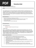 Ramandeep Resume