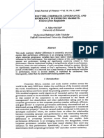 Ownership Structure, Corporate Governance, And Firm's Performance in Emerging Markets