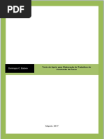 Finalissimo Texto de Apoio Para Elaboração de Trabalhos de Conclusão de Curso