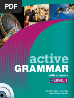 Active grammar level. Active grammar level 3.