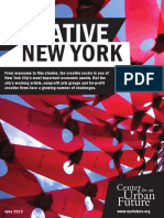 Center For An Urban Future: Creative New York 2015