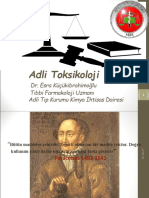 Adli Toksikoloji