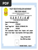 Bingkai Sertifikat. Doc