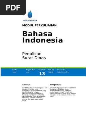 Surat Dinas Template13