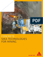 Sika Technologies For Mining PDF