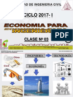 Clase 03 Economia para Ing 2017 I
