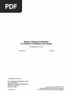 Design Testing and Validation of Room Air Conditioner Test Facility