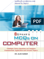 (Arcexam - In) MCQs On Computer by Dr. Alok Kumar