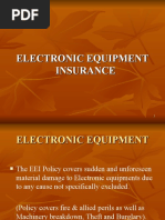 Download ELECTRONIC EQUIPMENT INSURANCE Presentation by m_dattaias SN35369647 doc pdf