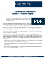2017-07 Local Government Regulation Tramples Property Rights 1-Pager