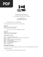 Media Gateway - Configuração Inicial Do G350 e G700 Avaya