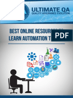 Best Online Resources To Learn Automation Testing