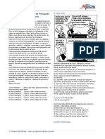 Exercicios Portugues Redacao Tipos de Discurso PDF