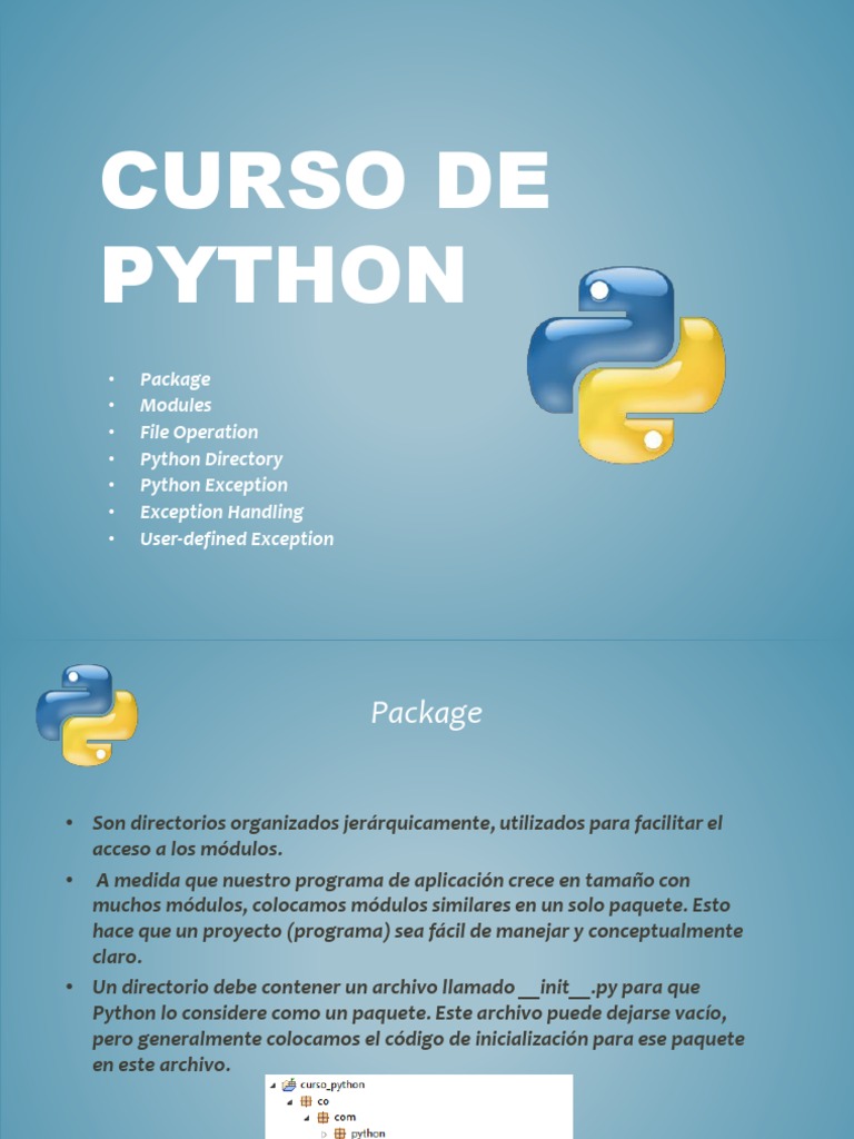 Curso de Python Clase 5 | Python (lenguaje de programación) | Archivo ...