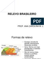 RELEVO BRASILEIRO: PRINCIPAIS CARACTERÍSTICAS E UNIDADES