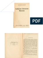 Litterarum Latinarum Historiae | PDF