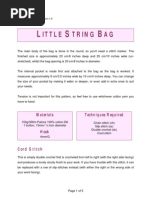 Download Small String Bag Crochet pattern by Gilly SN3537125 doc pdf
