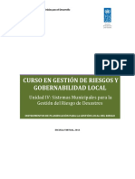 Instrumentos de Planificacion para La Gestion Local Del Riesgo PDF