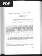 Camilo, Personagem de Fanny Owen, por Margarida Braga Neves