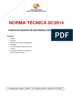 NT 02 - 2014 Conceitos Basicos de Seguranca Contra Incendio PDF