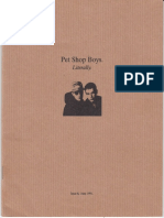Pet Shop Boys.: Literally