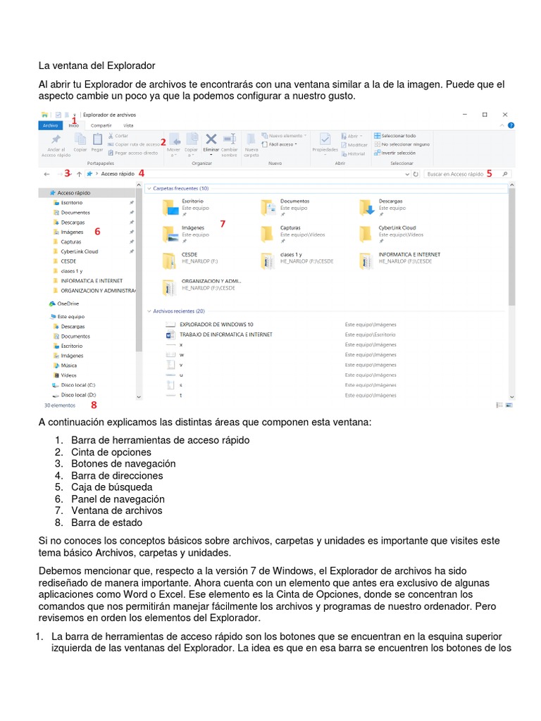 Trabajo de Informatica e Internet | PDF | Archivo de computadora ...