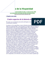 Idea de La Hispanidad