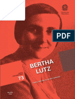 MARQUES, Tereza Cristina de Novaes. Bertha Lutz Marques - 